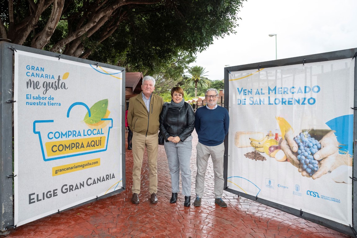 El Cabildo lleva la campaña de ‘Gran Canaria Me Gusta’ al Mercado de San Lorenzo 