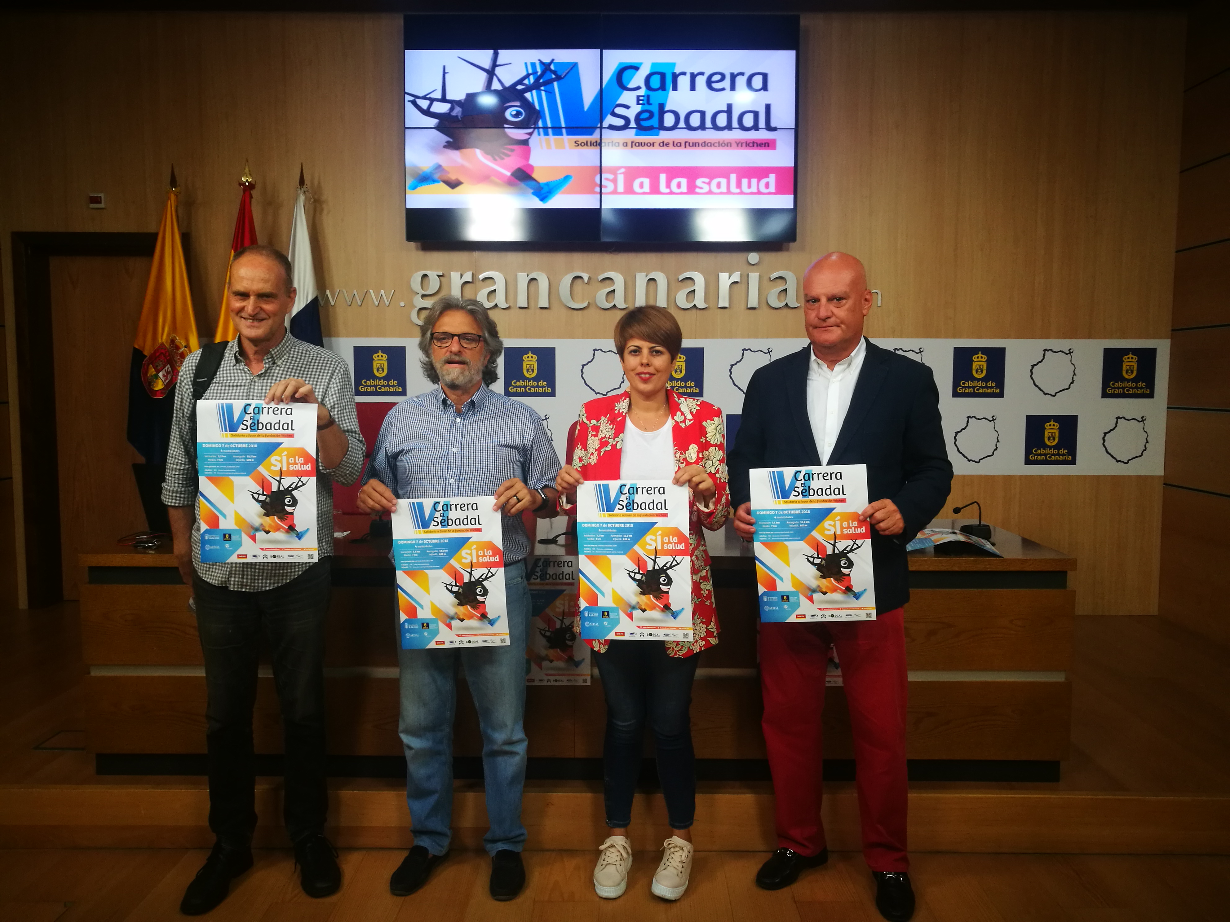 La Carrera solidaria El Sebadal en favor de Yrichen calienta motores en Gran Canaria con más de 200 personas inscritas