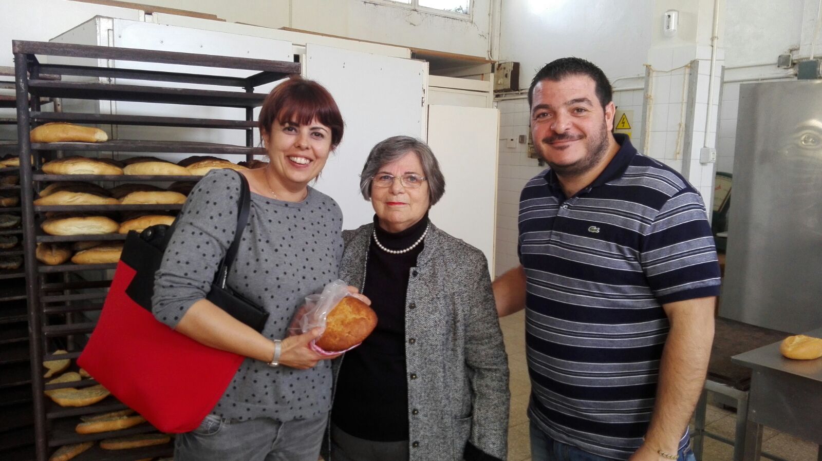 Visita de Minerva Alonso al municipio de Artenara