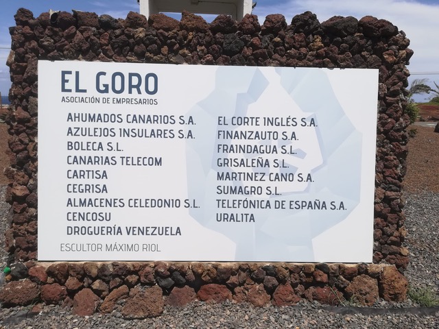 El Cabildo invierte 145.000 euros en la nueva señalética del Parque Empresarial El Goro que refuerza su identidad e imagen corporativa