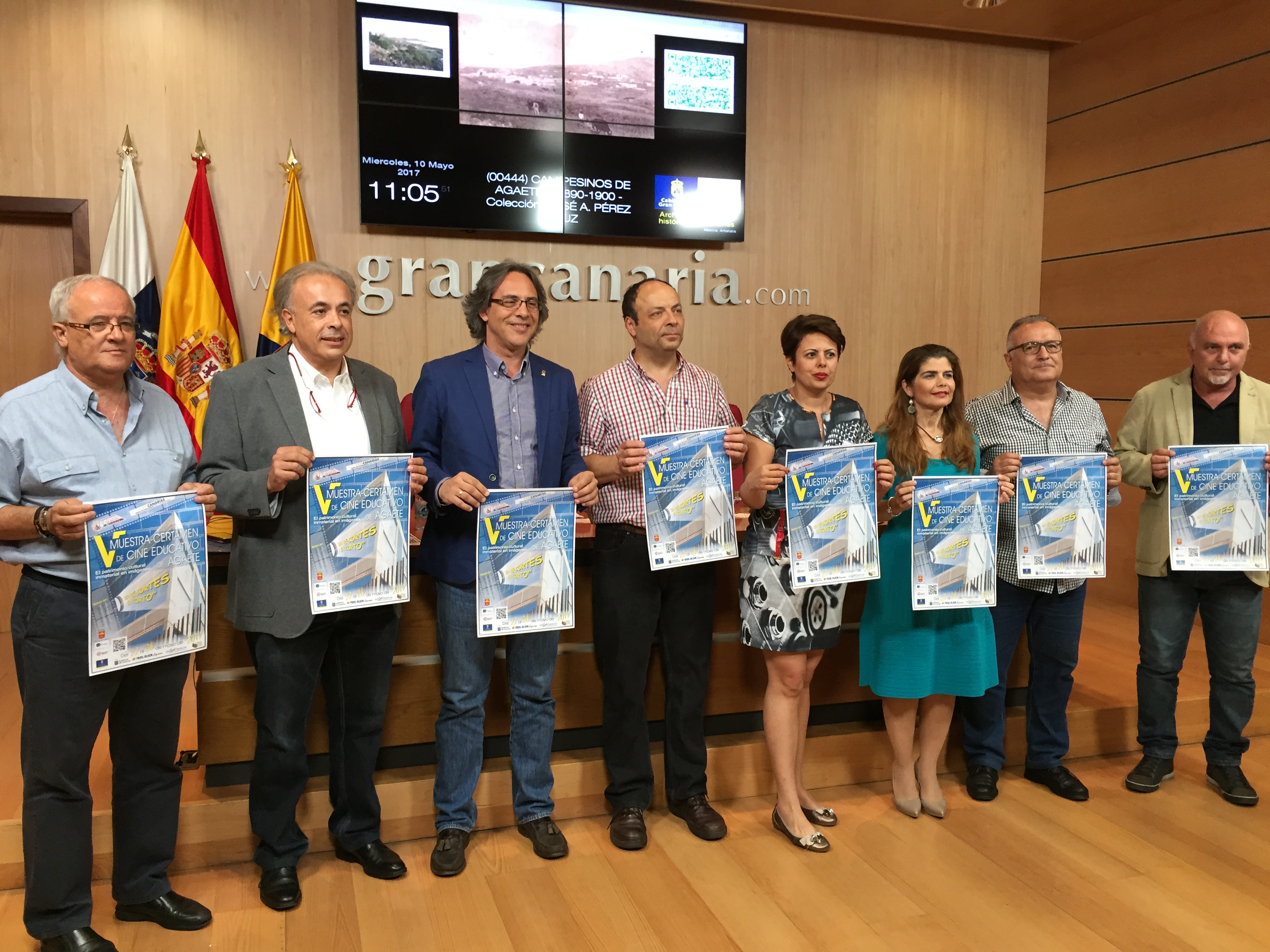 Alumnos de cinco islas participan en Gran Canaria en el Certamen de Cine Educativo de Agaete que promueve el patrimonio cultural