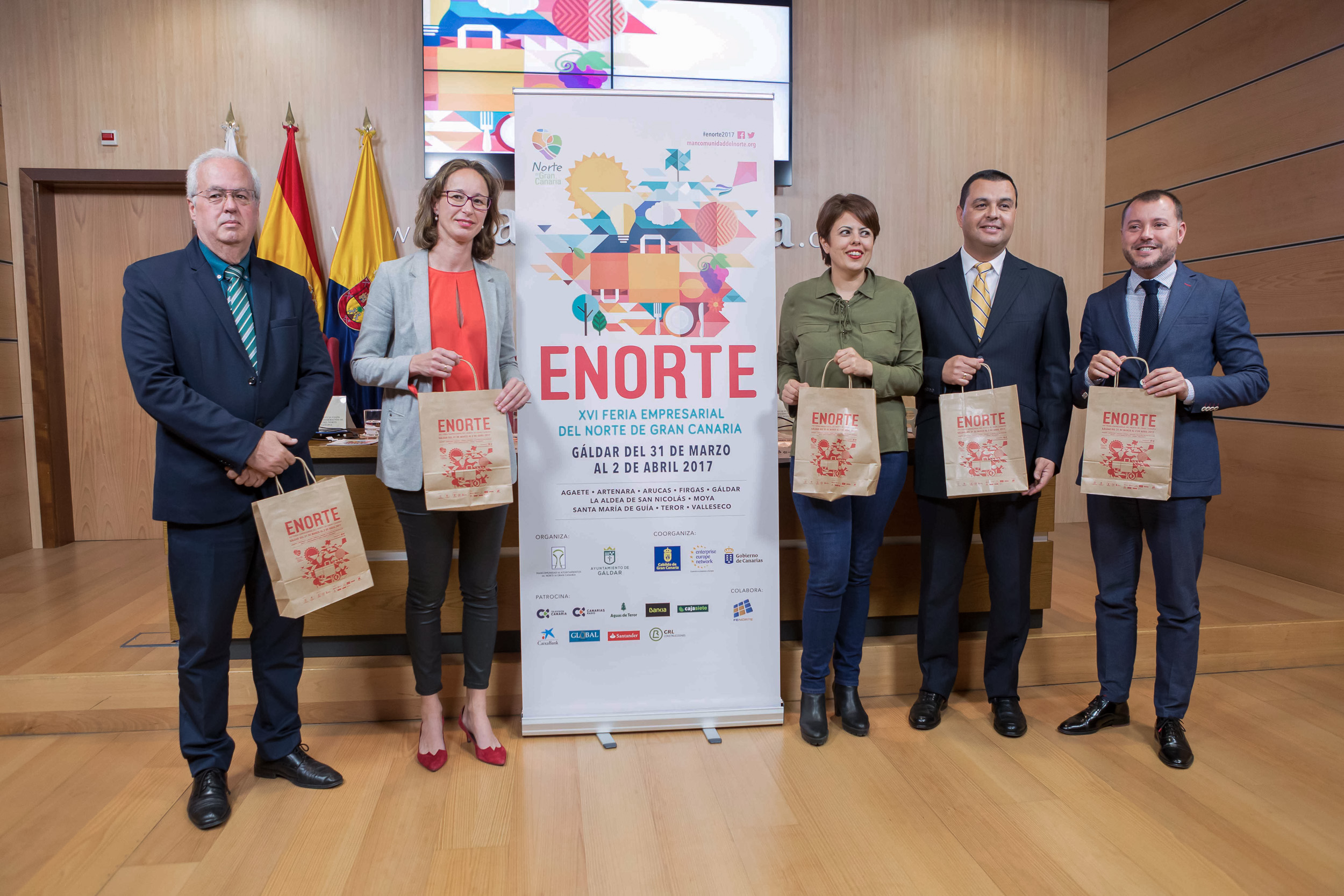 Un amplio programa con degustaciones, música, exposiciones y catas animarán la  Feria empresarial ENorte en Gáldar